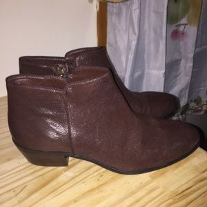 Sam Edelman Petty Ankle Boot (Dk. Brown) 9.5 W