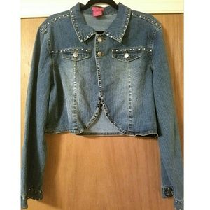Cropped Jean Jacket