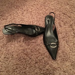 Bandolino sling back shoe with 1 inch heel