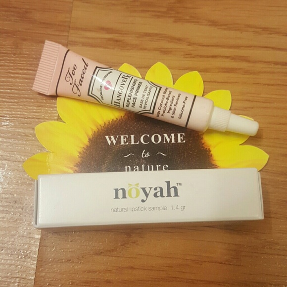 GIFTED!!NOYAH NATURAL LIPSTICK & HANGOVER