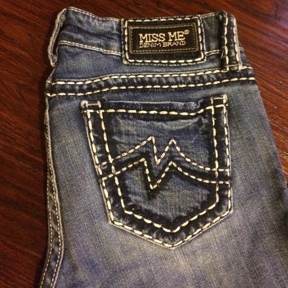 Miss Me Skinny Jeans with Stitch Detail