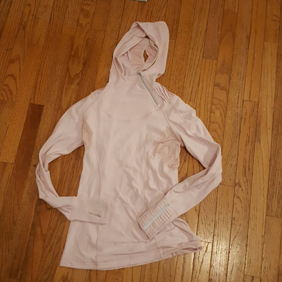 Lululemon pink hooded pullover