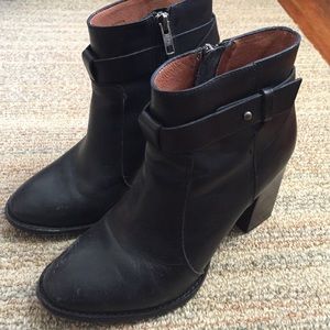 Black Madewell size 6 high-heeled boots