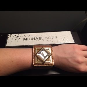 Michael Kors wrap around cuff bracelet