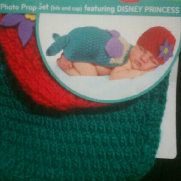 Little mermaid photo costume Size 0-3 months - Picture 1 of 2