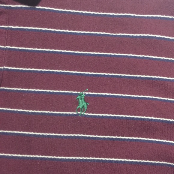 🎉🎉SOLD🎉🎉 Ralph Lauren, Blue Stripped Shirt - Picture 2 of 3