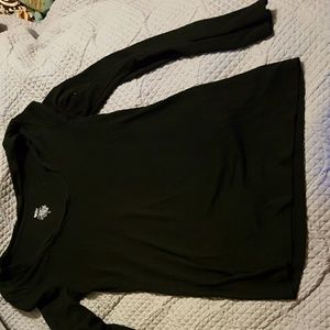 Black Massimo long sleeve shirt