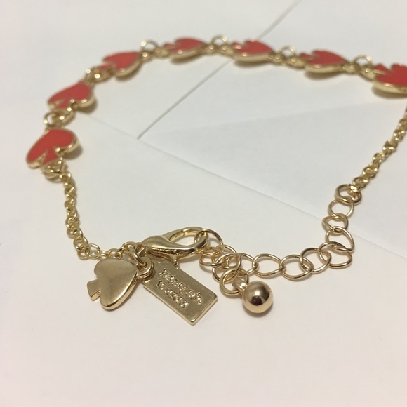 Kate spade red spade bracelet new - Picture 3 of 3
