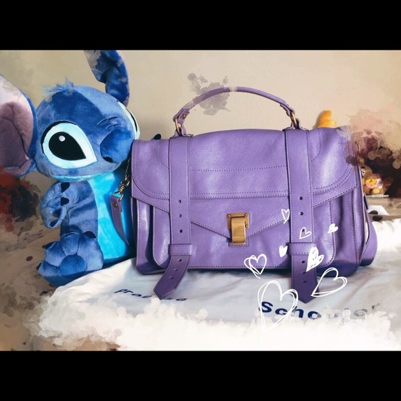 Proenza Schouler Medium Satchel - Lavender Purple