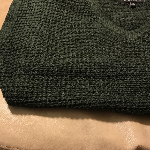 Heather V Neck Sweater - Picture 3 of 5