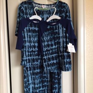 Lularoe Mommy & me Julia Sloane Set