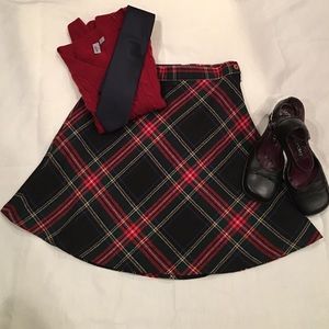 Express Mini Plaid Skirt size 9/10