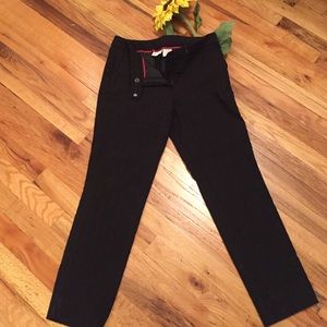 Black ankle length pants