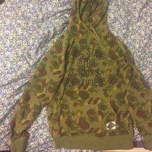 crooks & castles camo hoodie