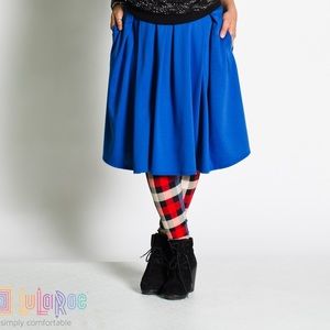 Lularoe Royal Blue Madison skirt