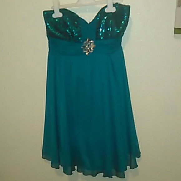 Emerald dress