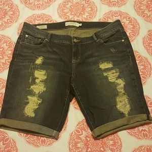 Torrid Boyfriend Bermuda Shorts