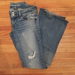 AE distressed denim