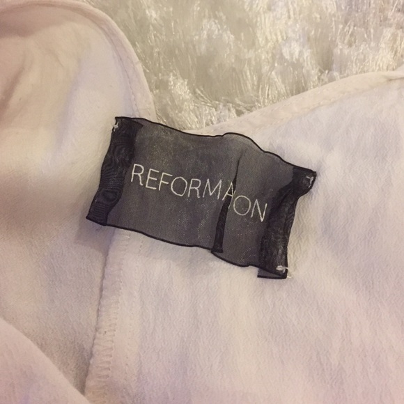 Reformation White Lace Dress - Picture 3 of 4