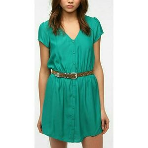 Button Down Shirt Dress from UO