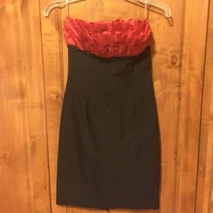 Black and red Dress