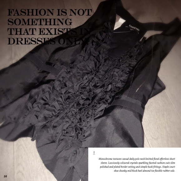 Bebe top - Picture 2 of 4