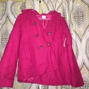 Pink coat