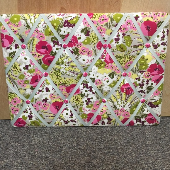 Vera Bradley Floral Cushioned Bulletin Board