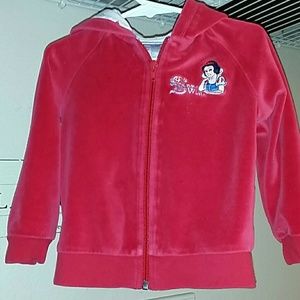 Velour Snow White Hoodie