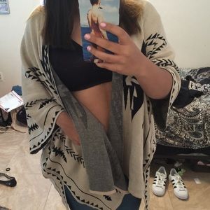 Charlotte Russe Parka Sweater