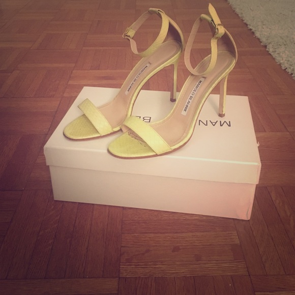 Manolo Blahnik Chaos Cuff Sandal