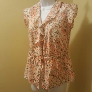 Banana Republic silk top