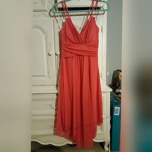 Gorgeous Coral Evening/Cocktail Dress