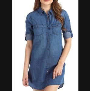 Denim Shirt Dress