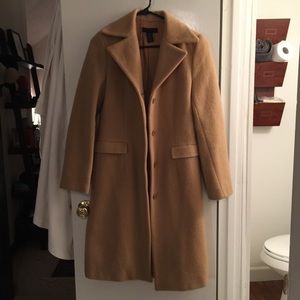 The Iimited tan peacoat