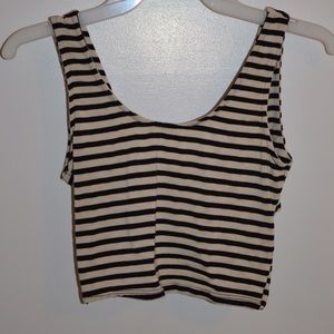 Stripes crop top