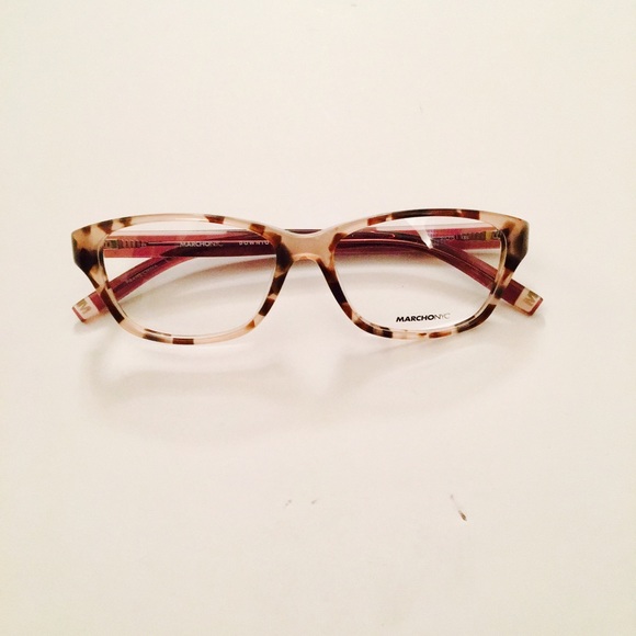 Marchon Demi Pastel Pink Frames