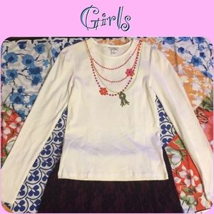 Necklace Embroidered Top
