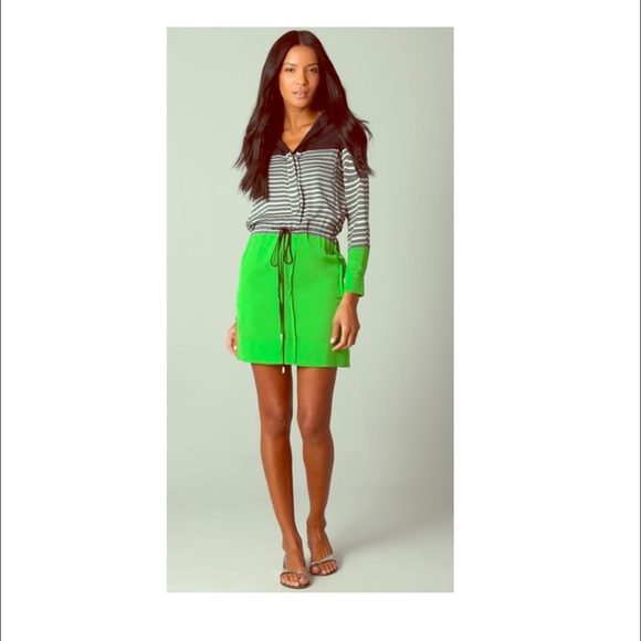 DVF Taya Long Sleeve Dress - Sz 8