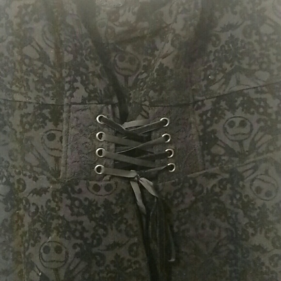 Corset front Nightmare Before Christmas dress - Picture 3 of 4