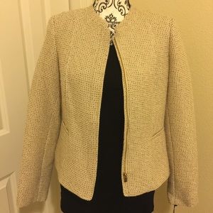 Calvin Klein Khaki Textured Jacket