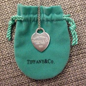 Tiffany and Co. Heart shaped pendant