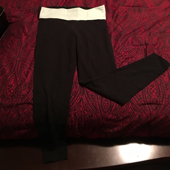 PINK foldover leggings (tight around ankles)