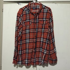 Orange flannel