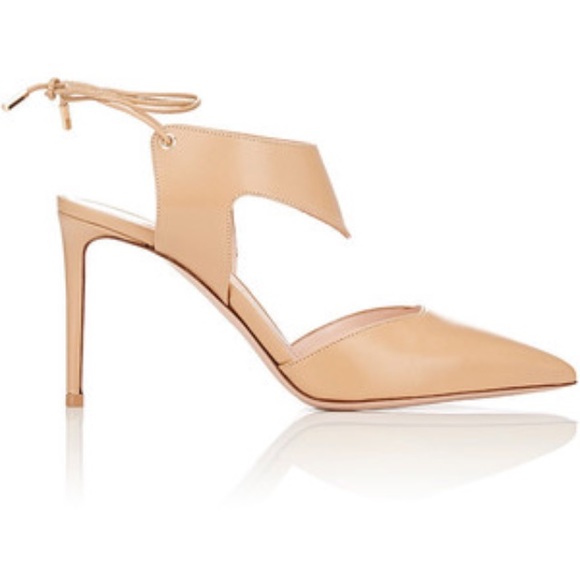NWT Nicholas Kirkwood Nude Leda Low Heel