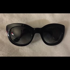David Yurman Black Sunglasses with Cable