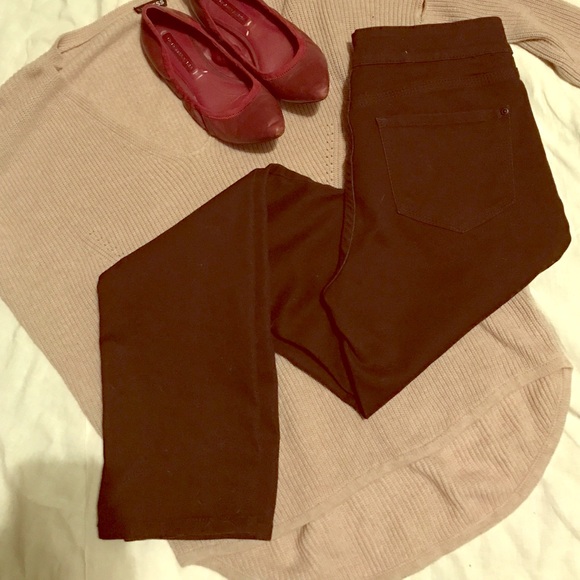NYDJ | “Lift-Tuck" Brown Jeans