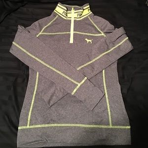 PINK Ultimate Half-Zip yoga jacket