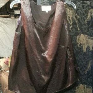 Dress skirt with silk blouse.and blazer