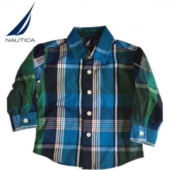 Nautica button up shirt